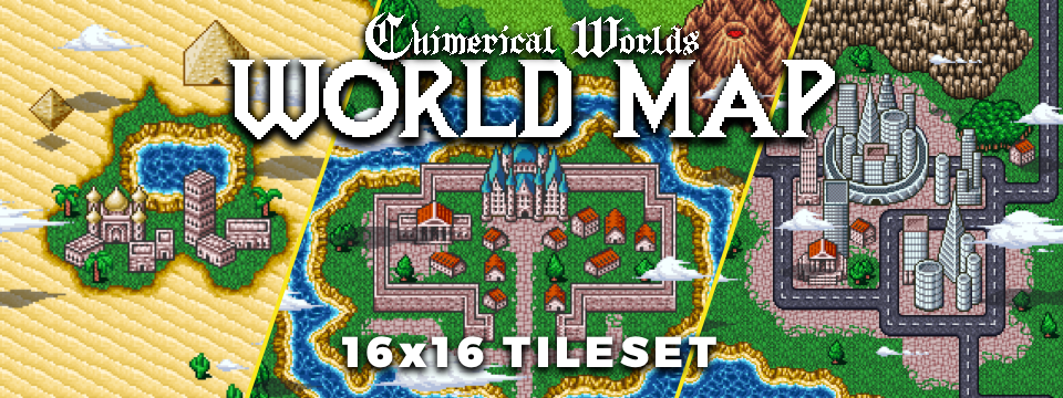 World Map Tileset