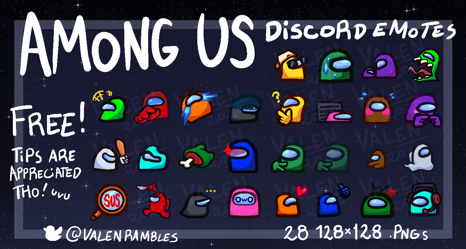 Among Us Emotes 