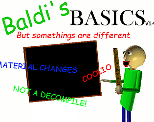 Baldi's Basics Plus: Carpet Edition! by rapparep lol