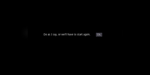 Cover image for Do as I say, or we'll have to start again