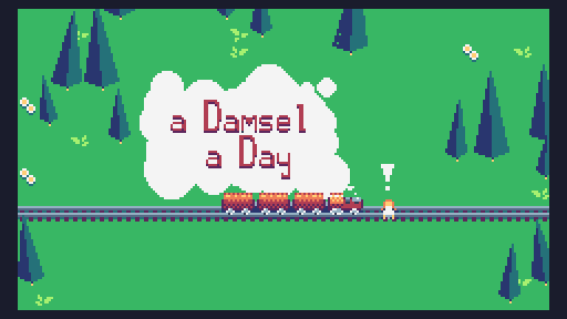 Cover image for Damsel a Day