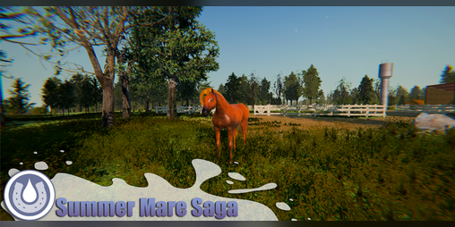 Cover image for Summer Mare Saga [adult horse simulator]