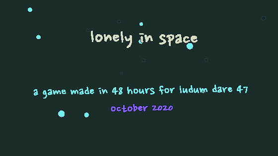lonely in space