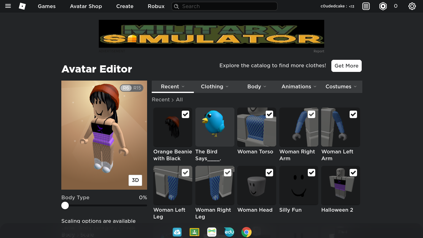 Comments 5575 To 5536 Of 5664 Monster Girl Maker By Ghoulkiss - roblox costume avatar store