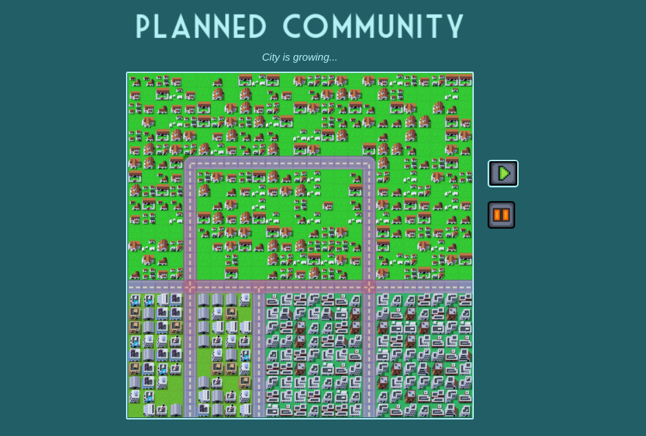 Simulated Community Planned Community by rpjsf