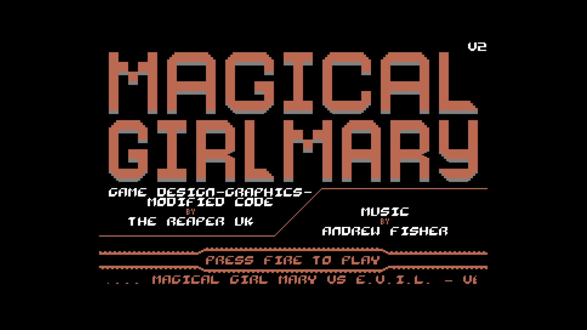 Magical Girl Mary VS E.V.I.L. V2 (C64)