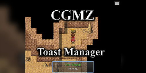 Cover image for [CGMZ] Toast Manager for RPG Maker MZ