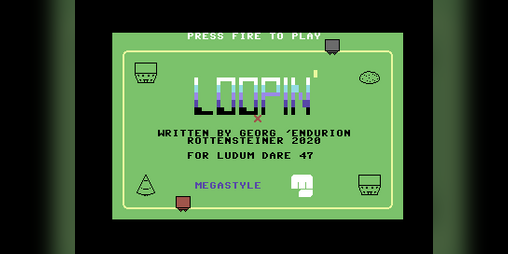 Cover image for Loopin' (C64)