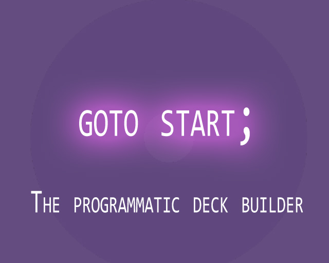 Cover image for GOTO START;