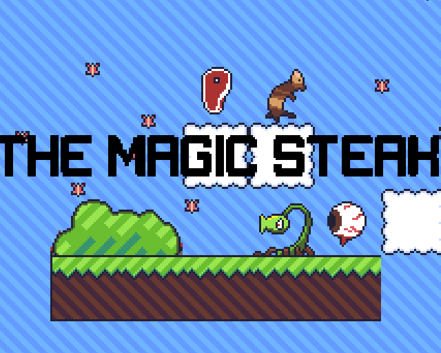 Cover image for The magic steak
