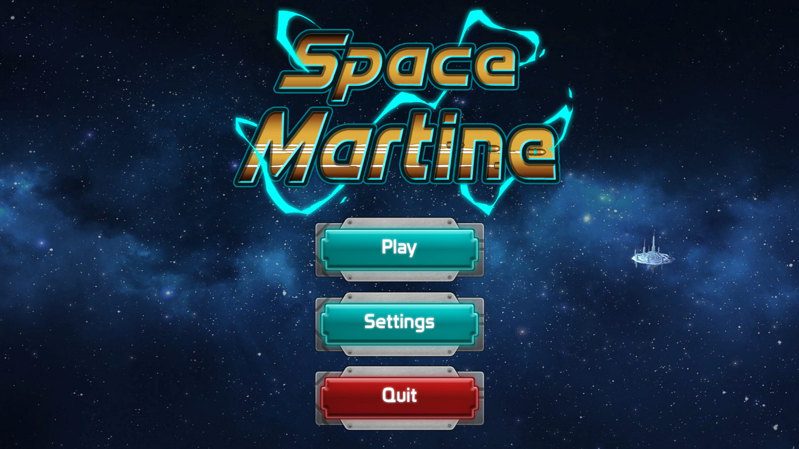 Cover image for Space Martine