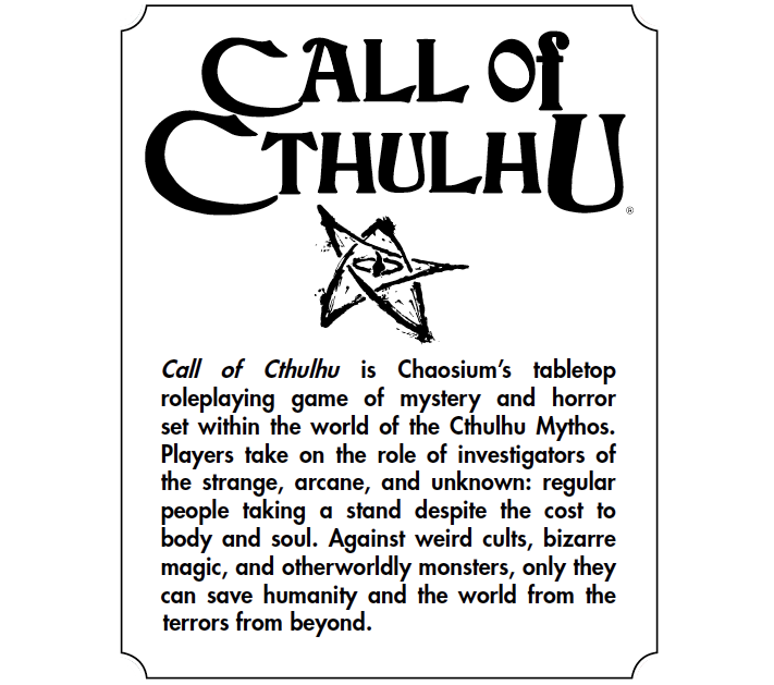 Road to E3: Does the new Call of Cthulhu Game Capture the Spirit of  Lovecraft? - Cliqist