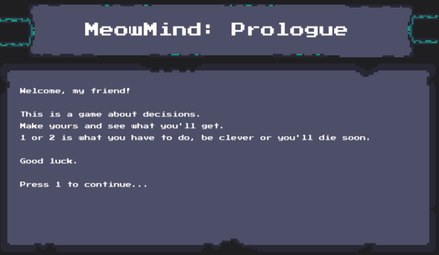 MeowMind: Prologue