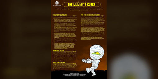 Cover image for The Mummy's Curse: A One-Shot RPG