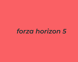 forza horizon 5