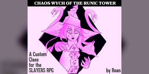 Cover image for Chaos Wych of the Runic Tower