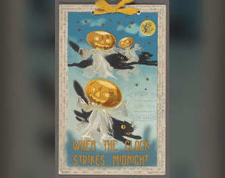 When The Clock Strikes Midnight   - A Spooky Game of Halloween Fun 