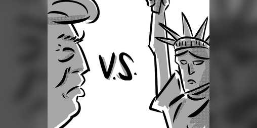 Cover image for Trump Vs. Democracy
