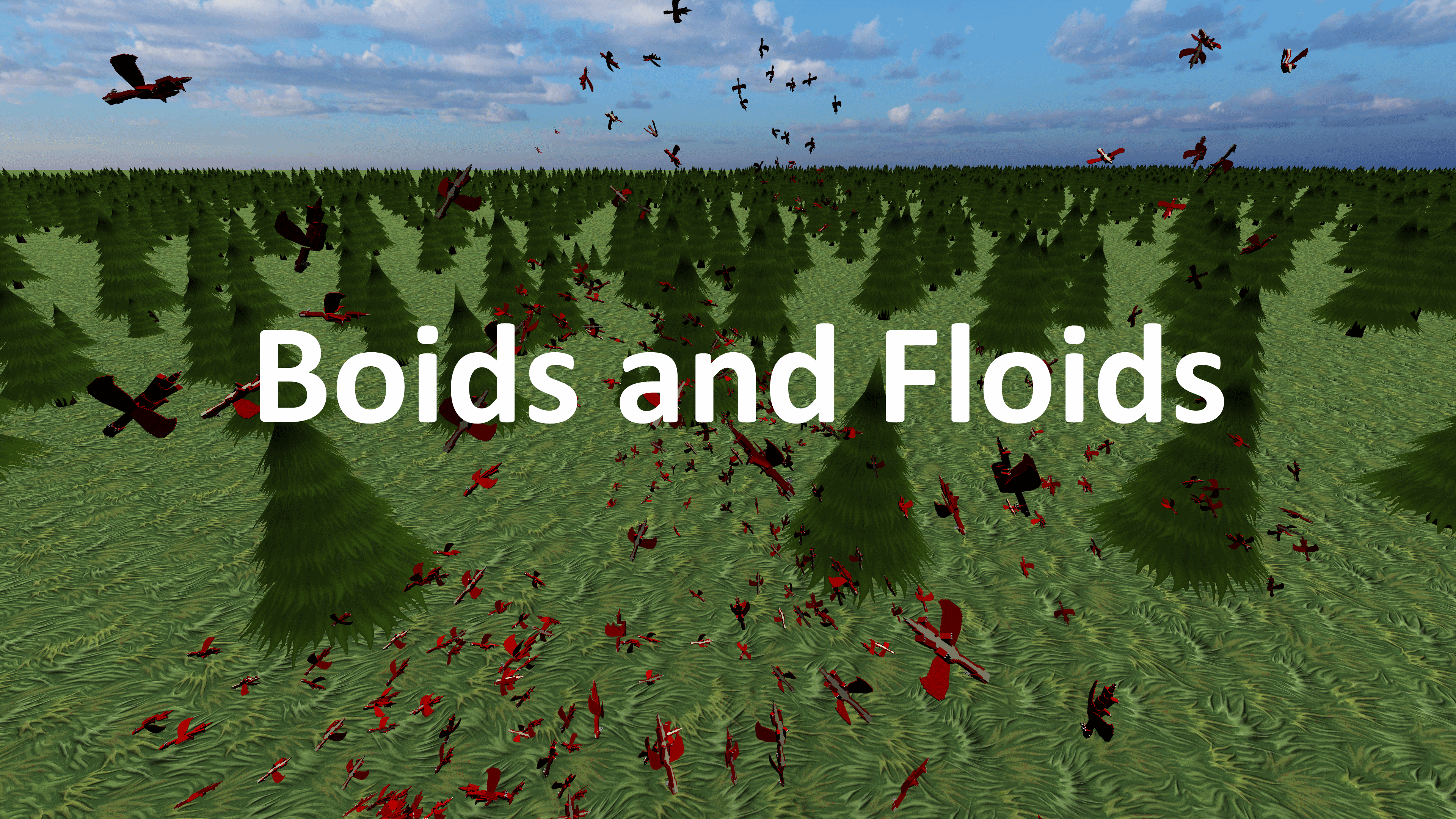 Boids and Floids