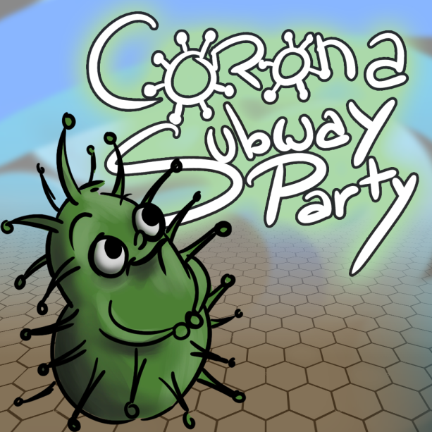 Corona subway party