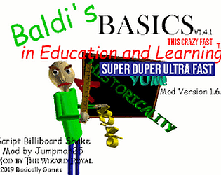 Baldi basics super duper ultra fast