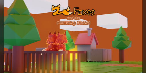 Cover image for 2 Foxes and the Puzzling Forest
