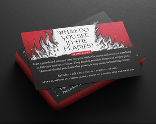 What Do You See in the Flames?   - A pocket-sized generator for TTRPGs 