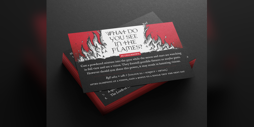 Cover image for What Do You See in the Flames?