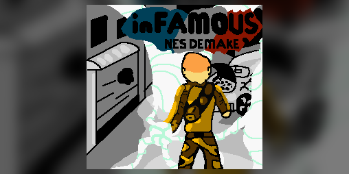 Cover image for inFamous NES Demake