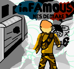 Cover image for inFamous NES Demake