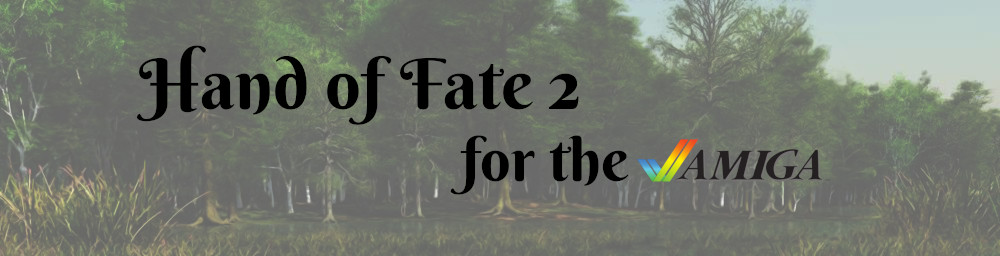 retro jam 2021 Hand of Fate 2 for the Amiga