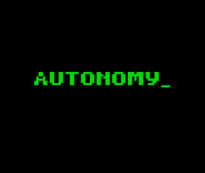 Autonomy