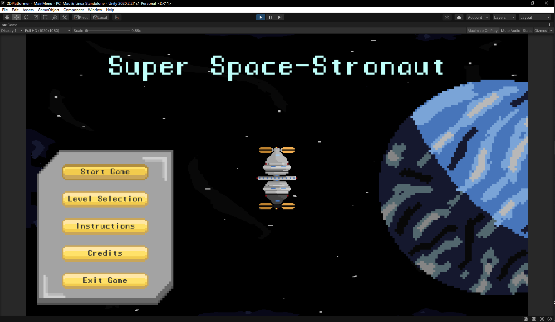 2D Platformer-Jumping Hero by IHATESpencer