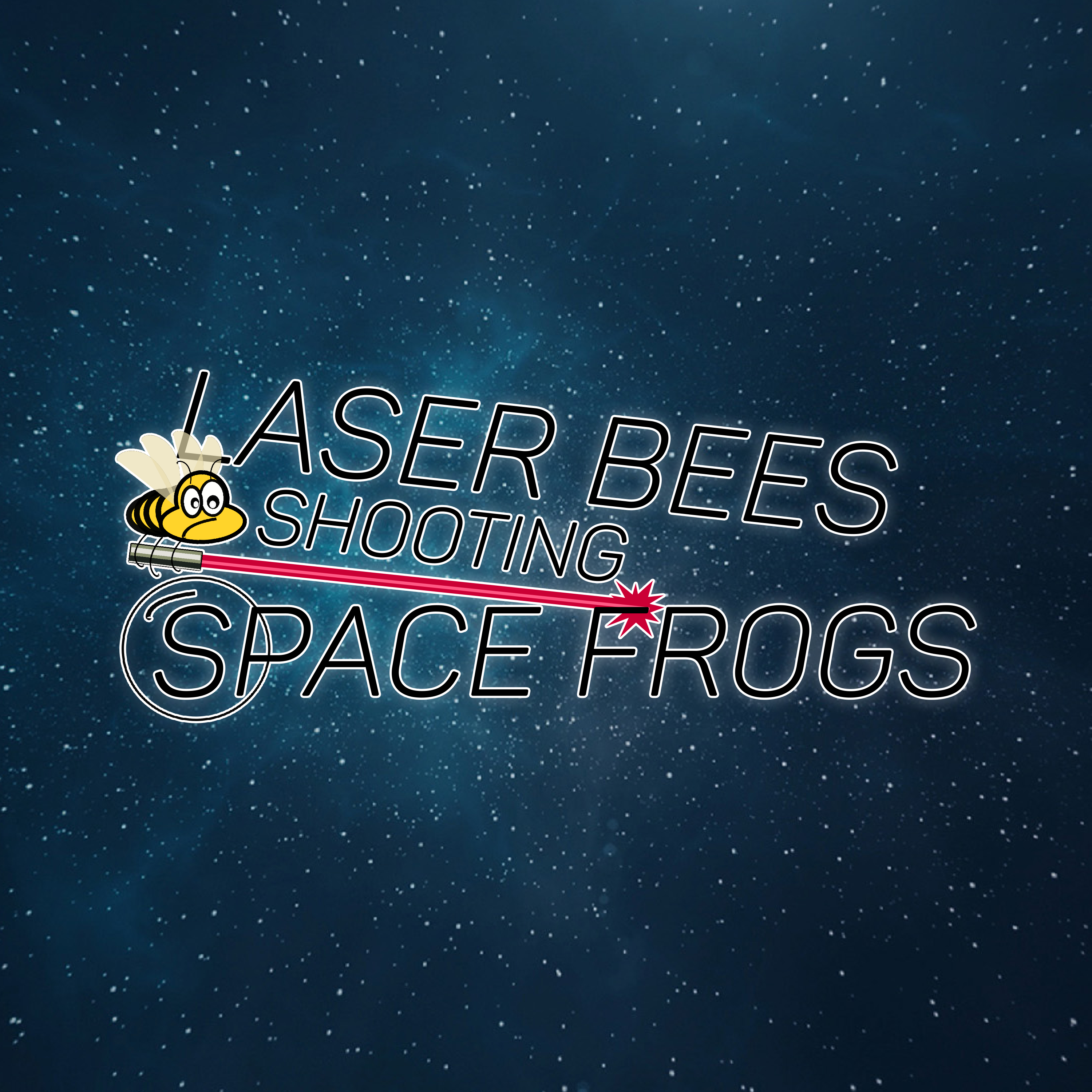Laser Bees Shooting Space Frogs
