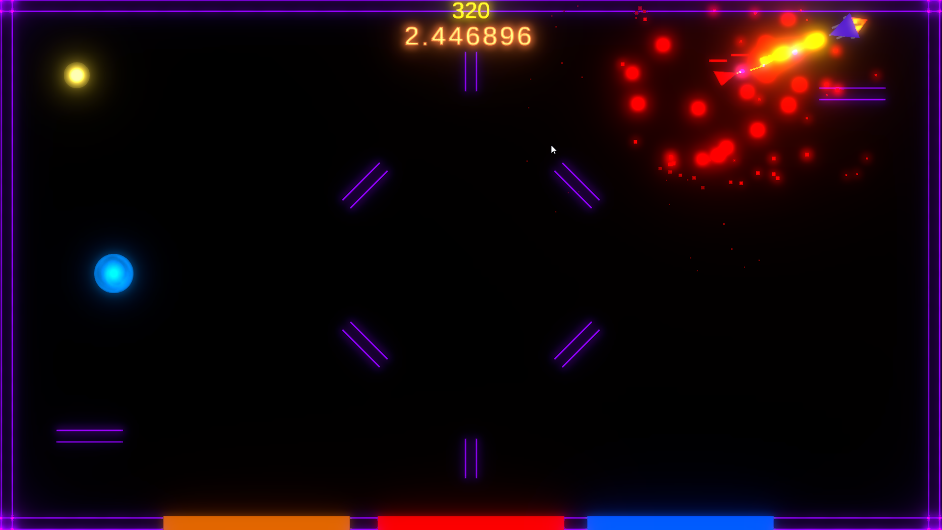 Be fast! Space shooter