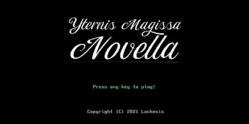 Cover image for Yternis Magissa Novella