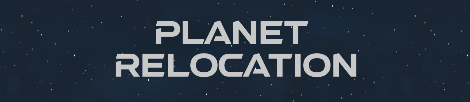 Planet Relocation