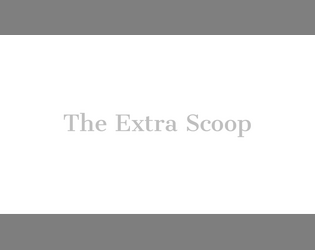 The Extra Scoop   - A little sumthin’ to add to Jared Sinclair’s Vanilla Game 