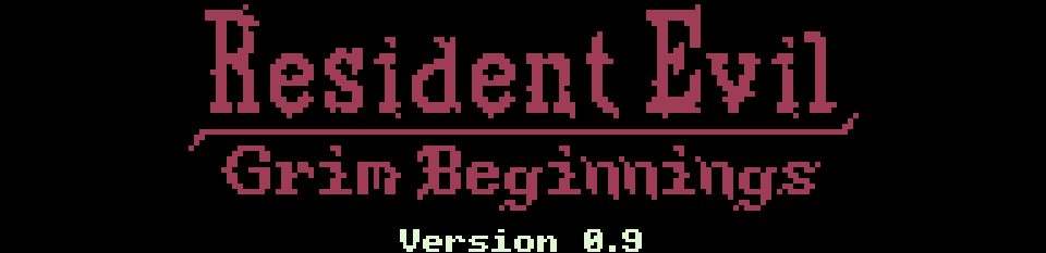 Resident Evil: Grim Beginnings (Game Boy Demake)