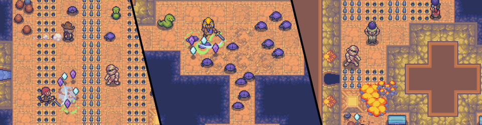 Top-Down Pyramid Dungeon