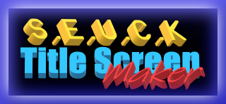 SEUCK Title Screen Maker V1.5+ [Commodore 64]