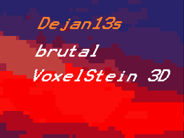 Brutal VoxelStein 3D