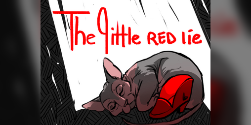 Cover image for The Little Red Lie