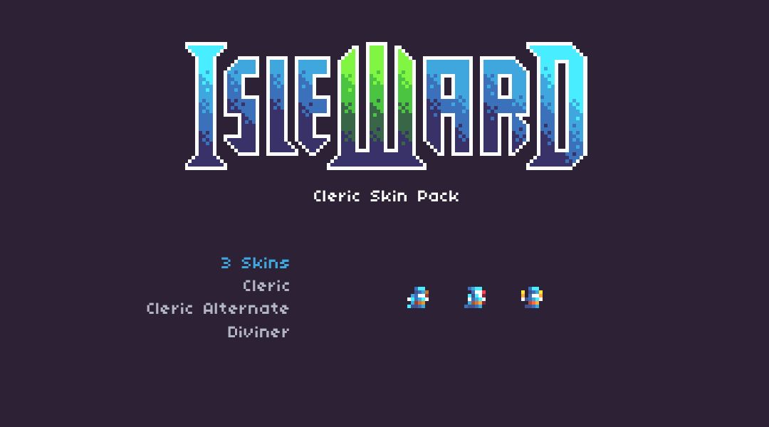 Isleward: Cleric Skin Pack