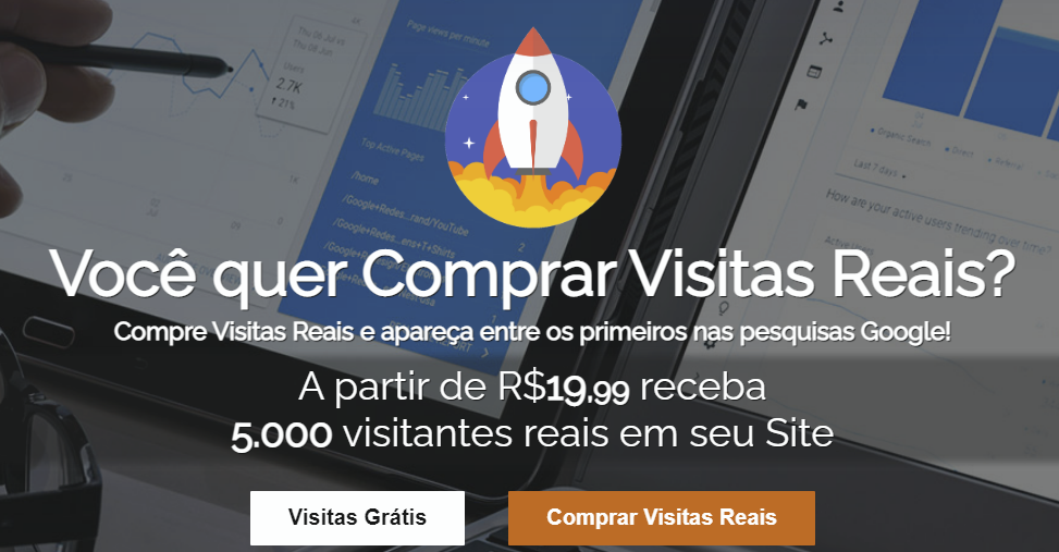 Comprar Visitas para Site - Tráfego para Site | VisitasPRO.com.br