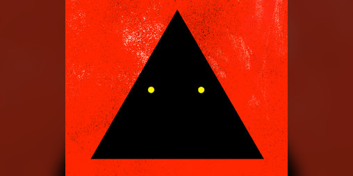 Cover image for The Triangular, for MÖRK BORG