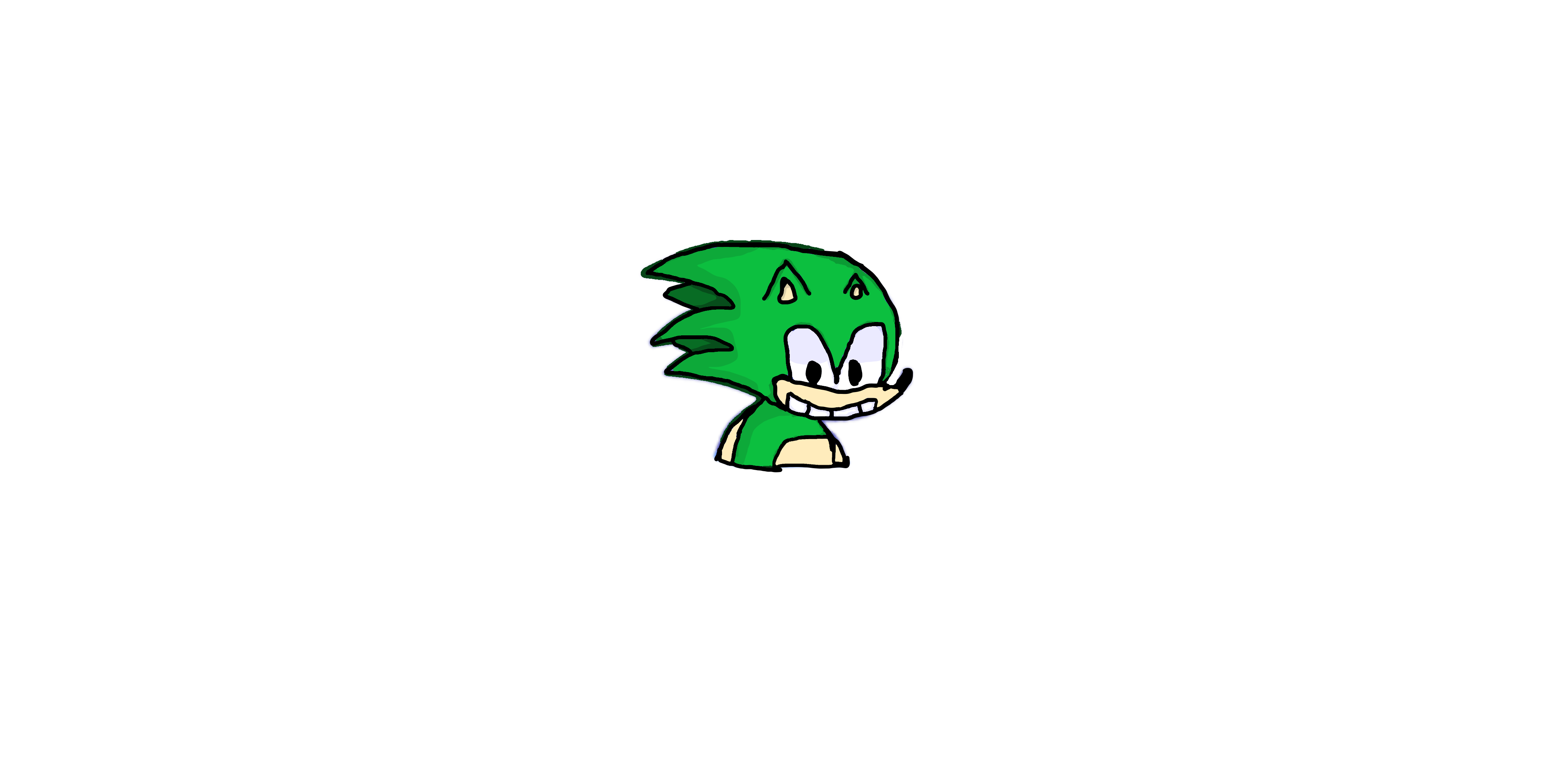 V.S. Green Sonic (Over Hex) by The1RealGreenSonic