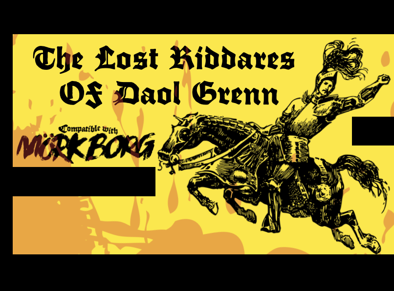 Cover image for The Lost Riddares of Daol Grenn - Mörk Borg