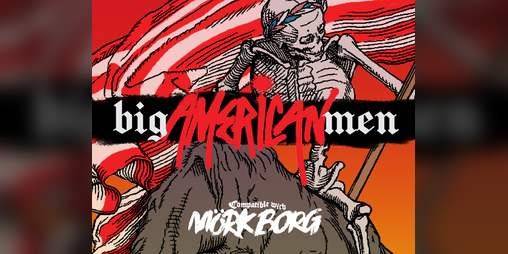 Cover image for BIG AMERICAN MEN