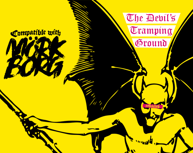 Cover image for The Devil's Tramping Ground, a scenario and location for MÖRK BÖRG